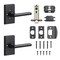 Sure-Loc Hardware Sure-Loc Hardware Logan Privacy Lever, Flat Black LN102 FBL - alternate 4